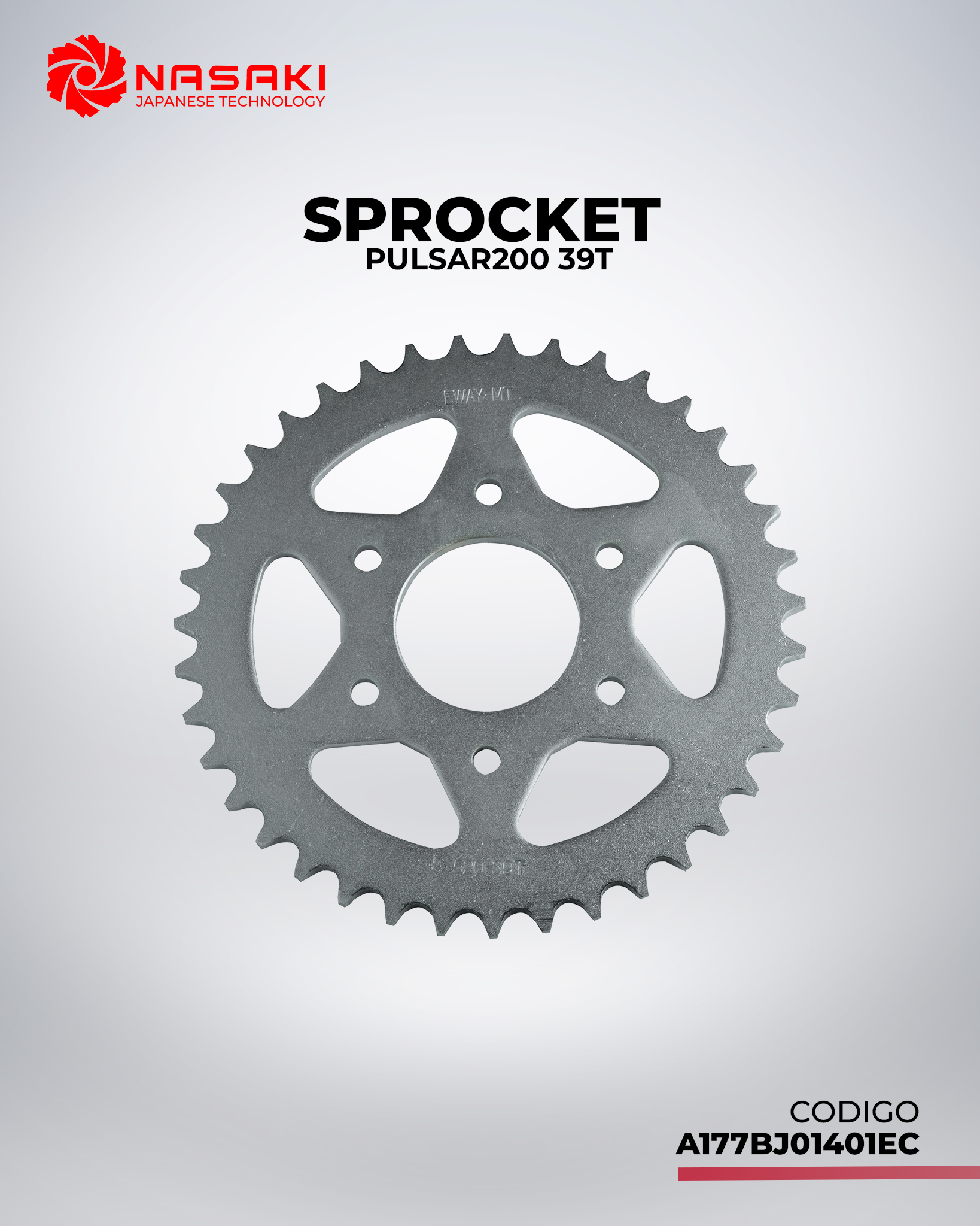 SPROCKET PULSAR200 39T
