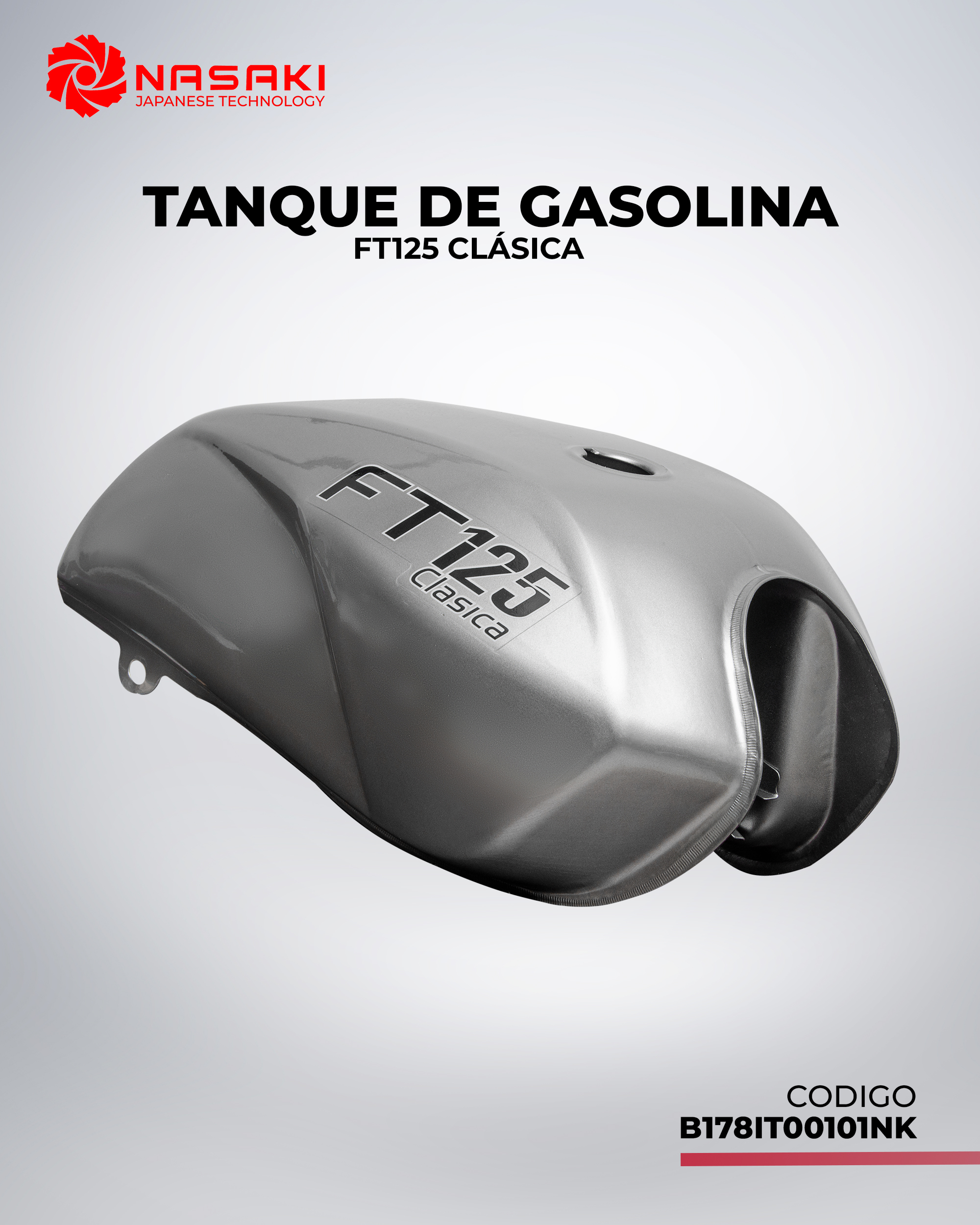 TANQUE DE GASOLINA FT125
