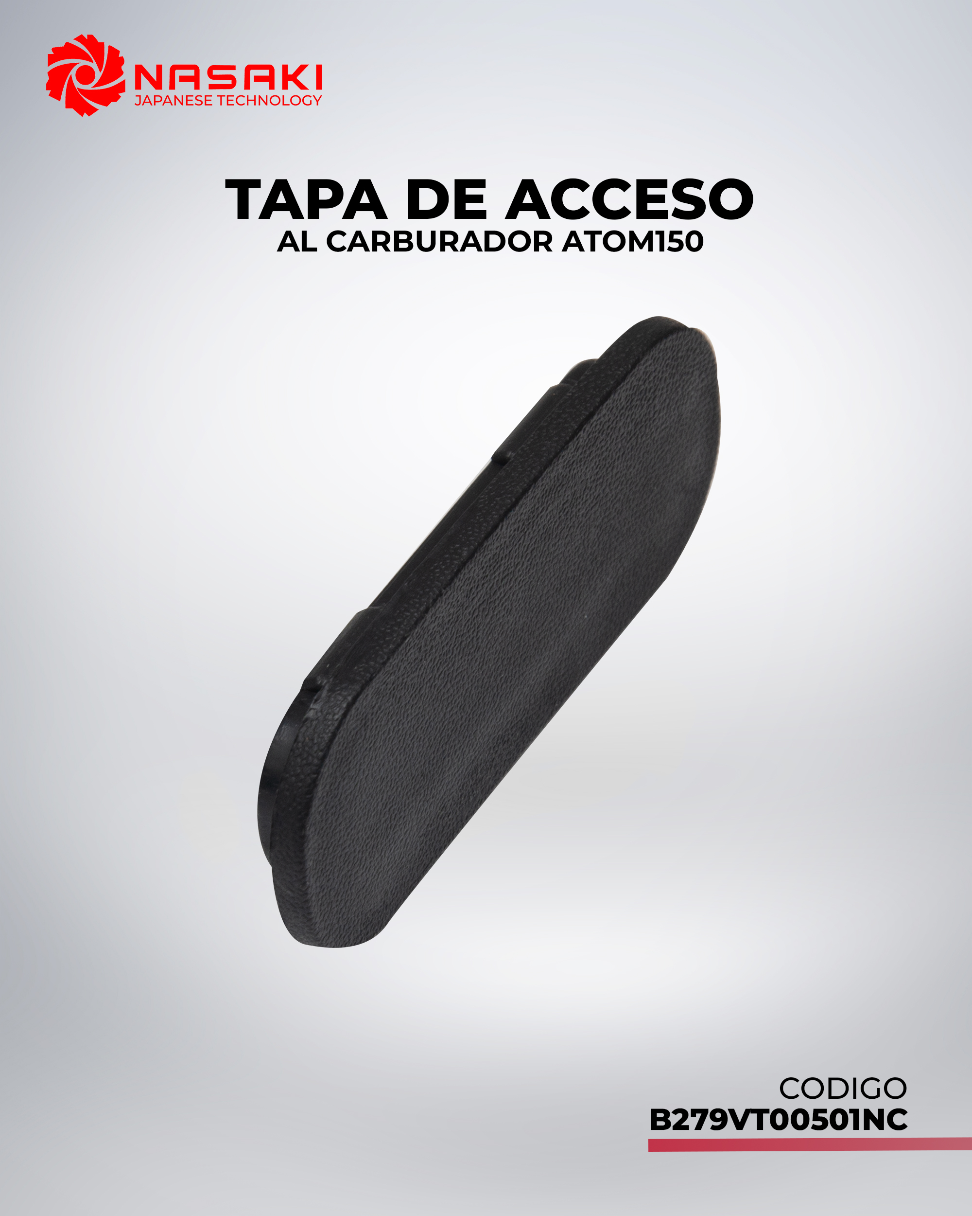 TAPA DE ACCESO AL CARBURADOR ATOM150