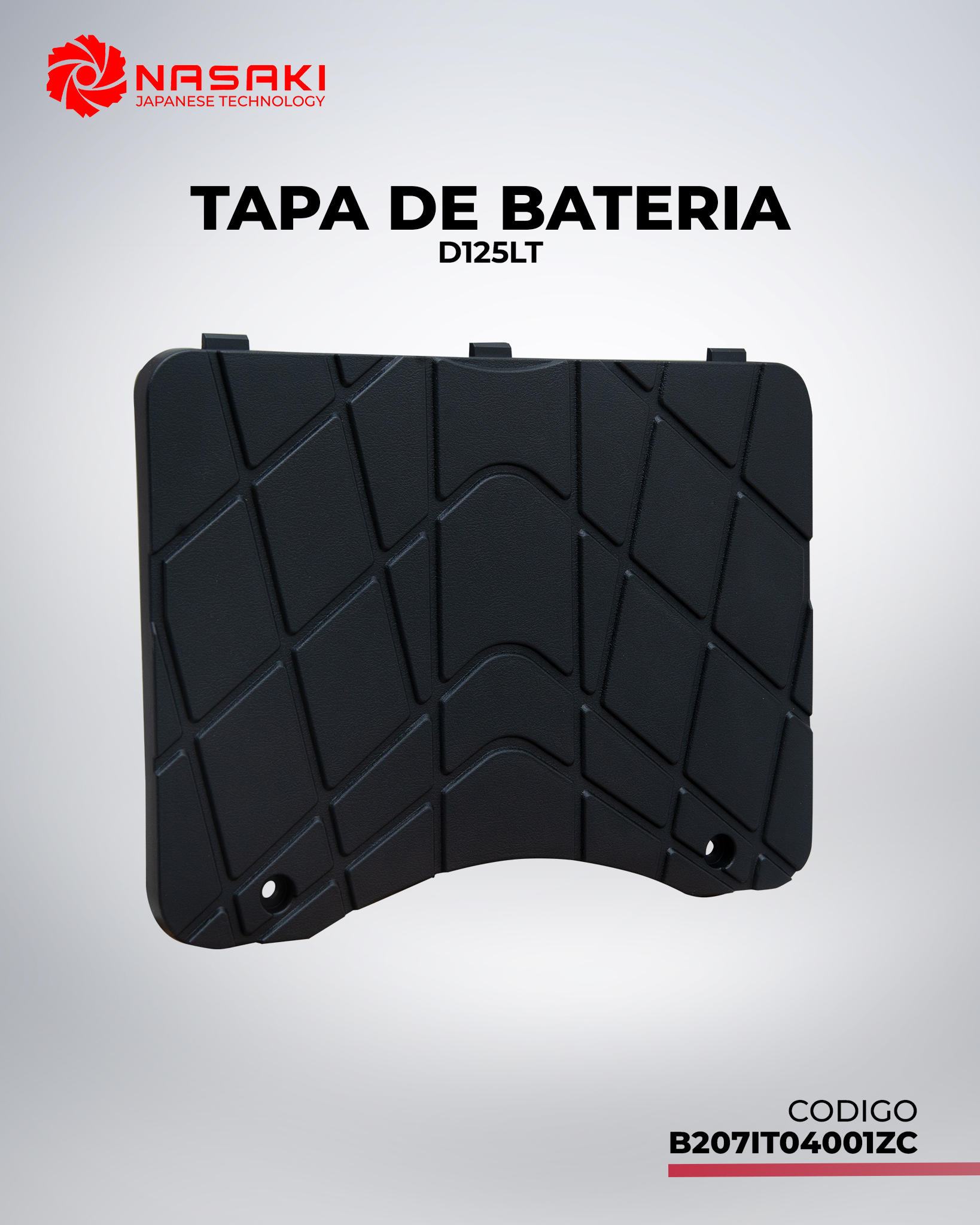 TAPA DE BATERIA D125LT