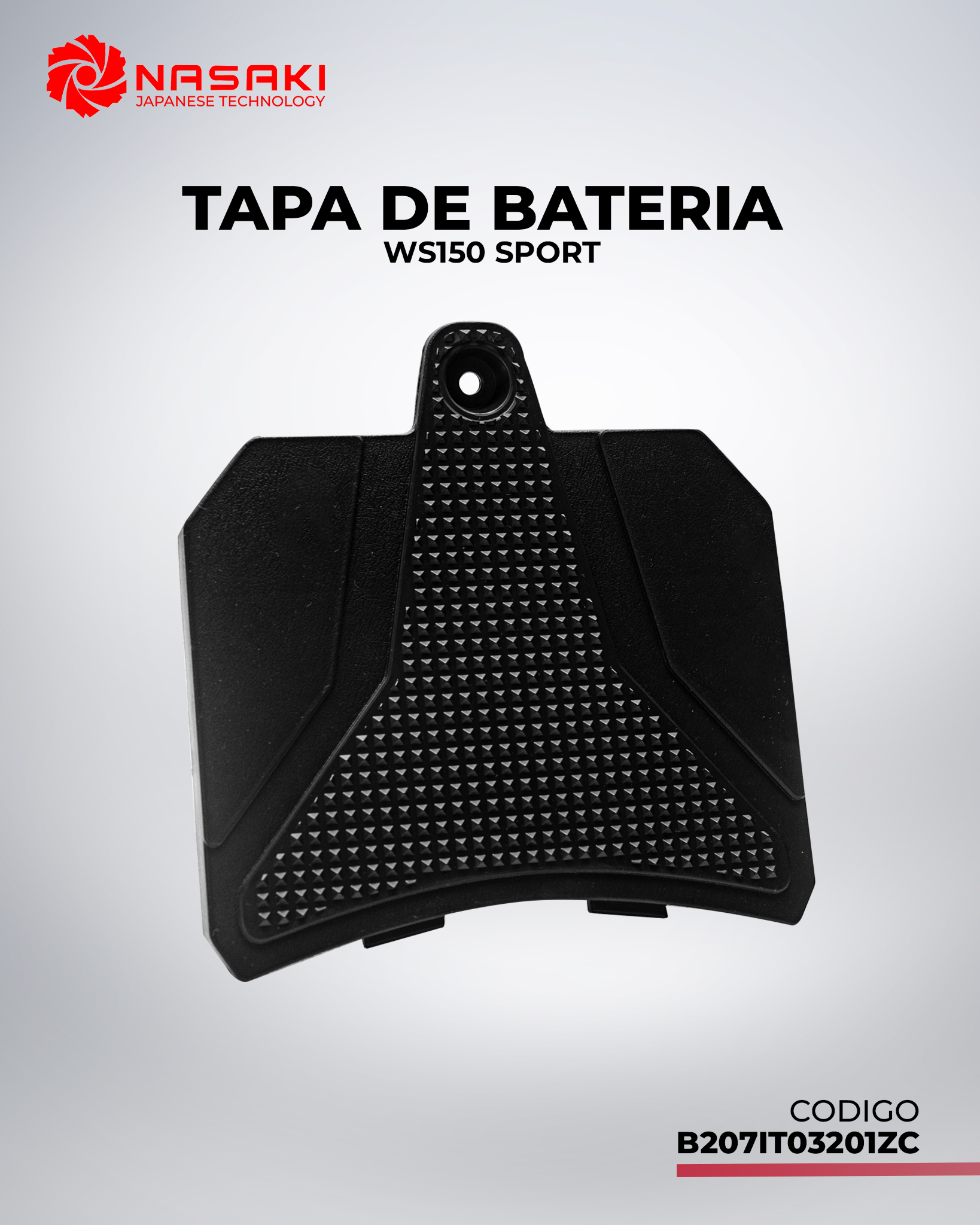 TAPA DE BATERIA WS150 SPORT