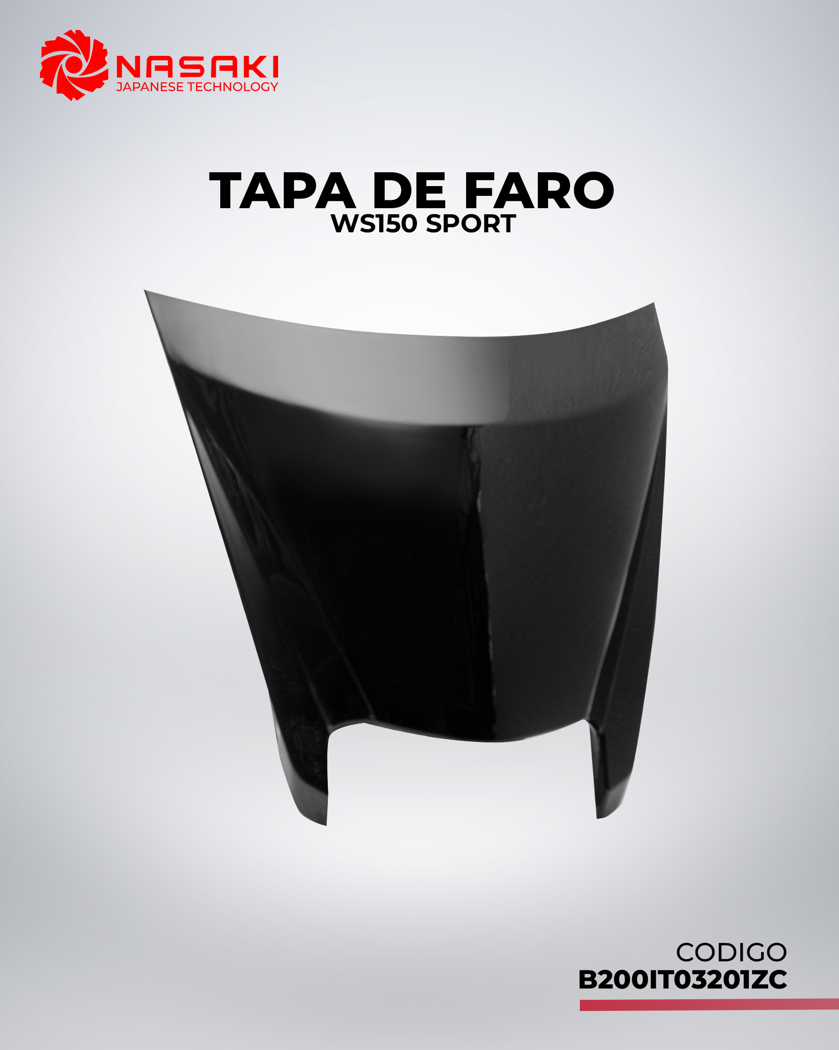 TAPA DE FARO WS150 SPORT