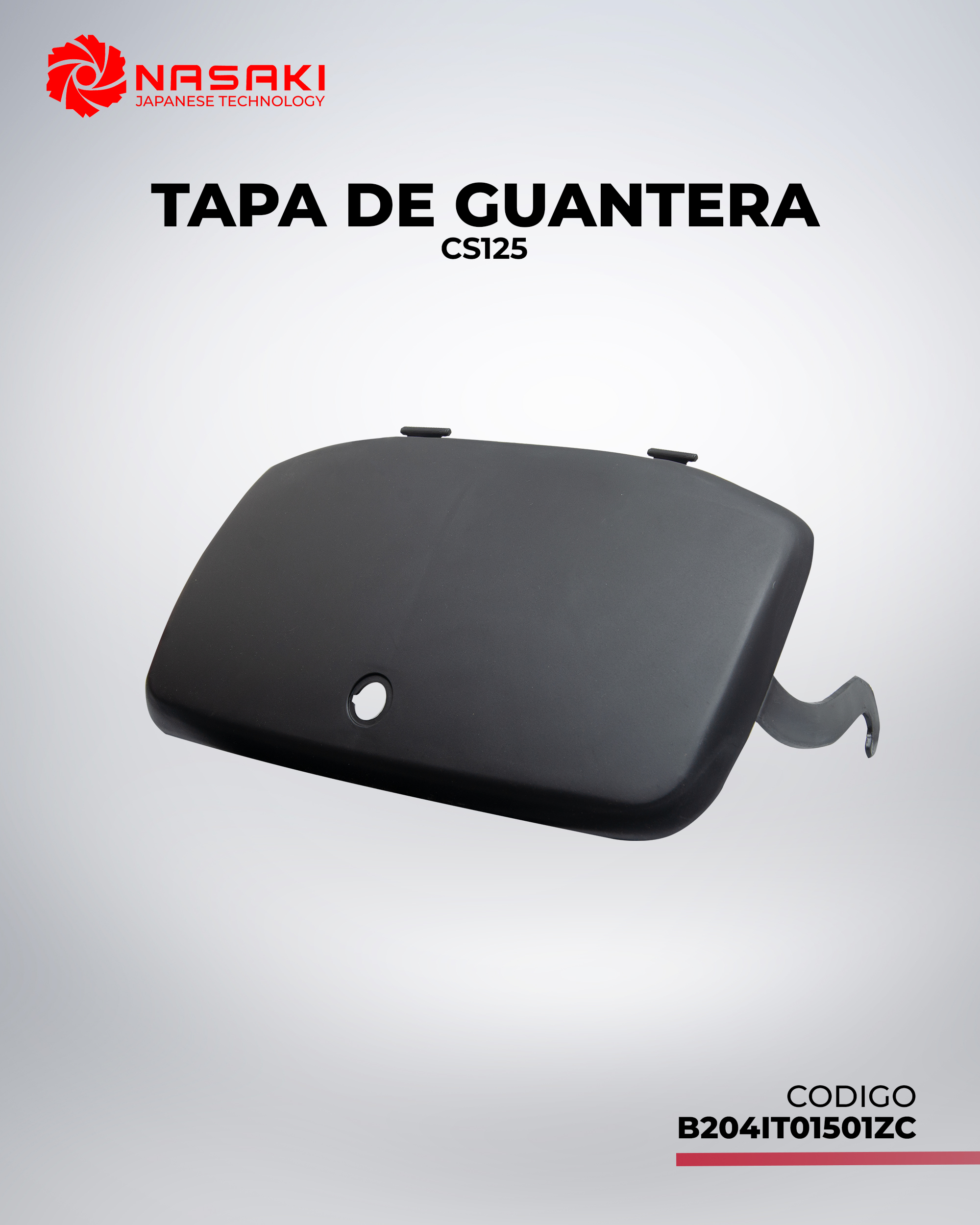 TAPA DE GUANTERA CS125