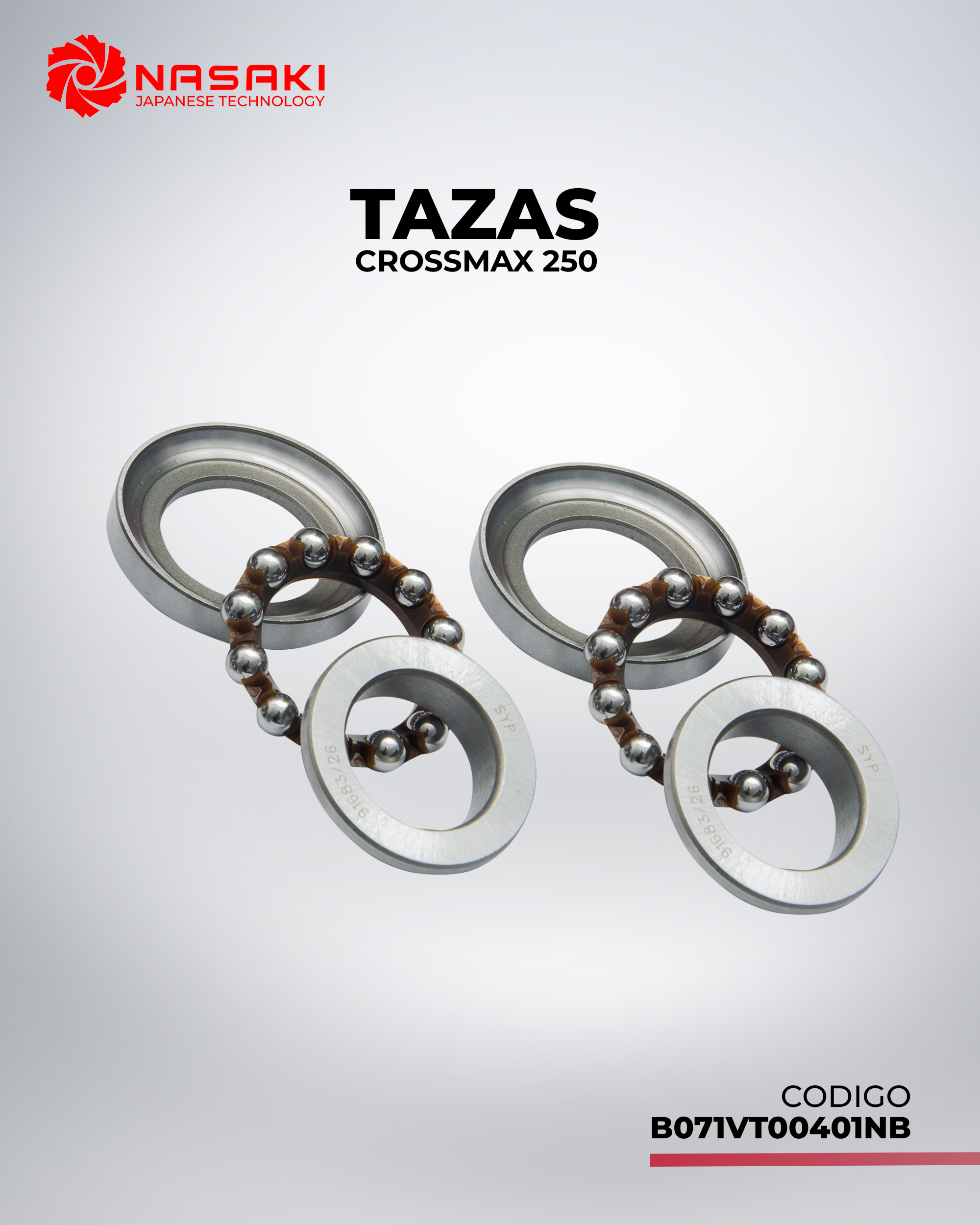 TAZA DE DIRECCION CROSSMAX250