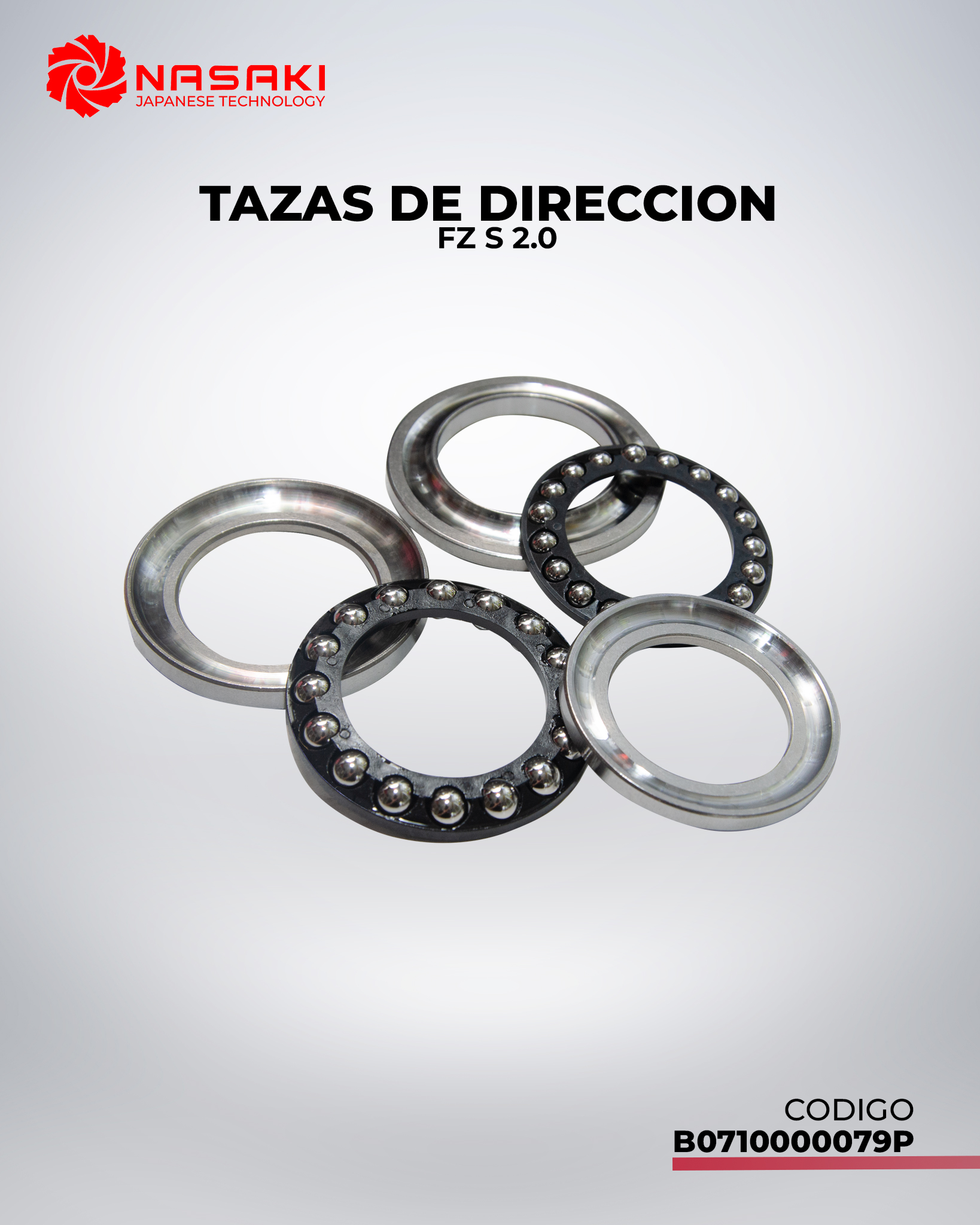 TAZAS DE DIRECCION FZ S 2.0