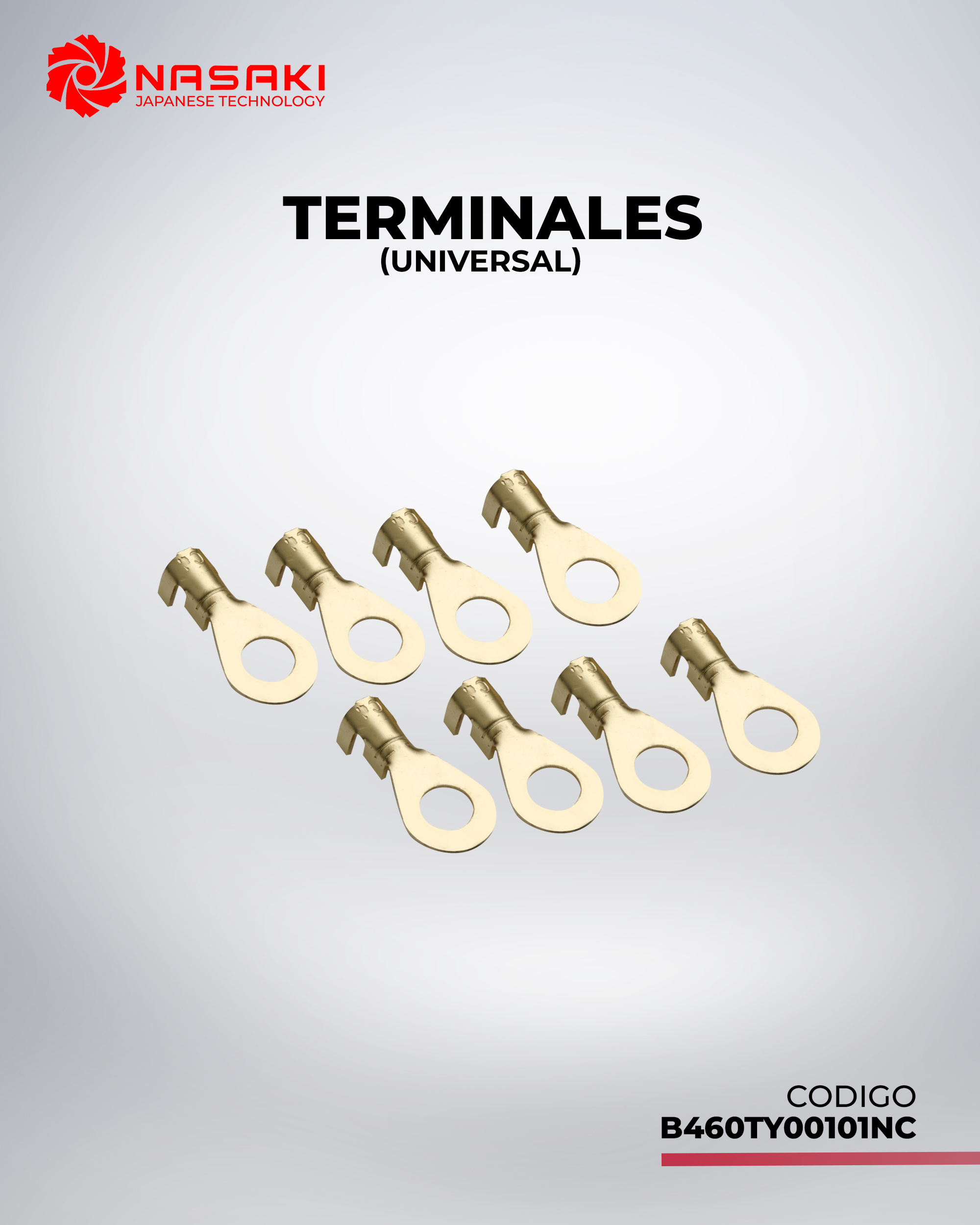 TERMINALES UNIVERSAL (10 PZAS)