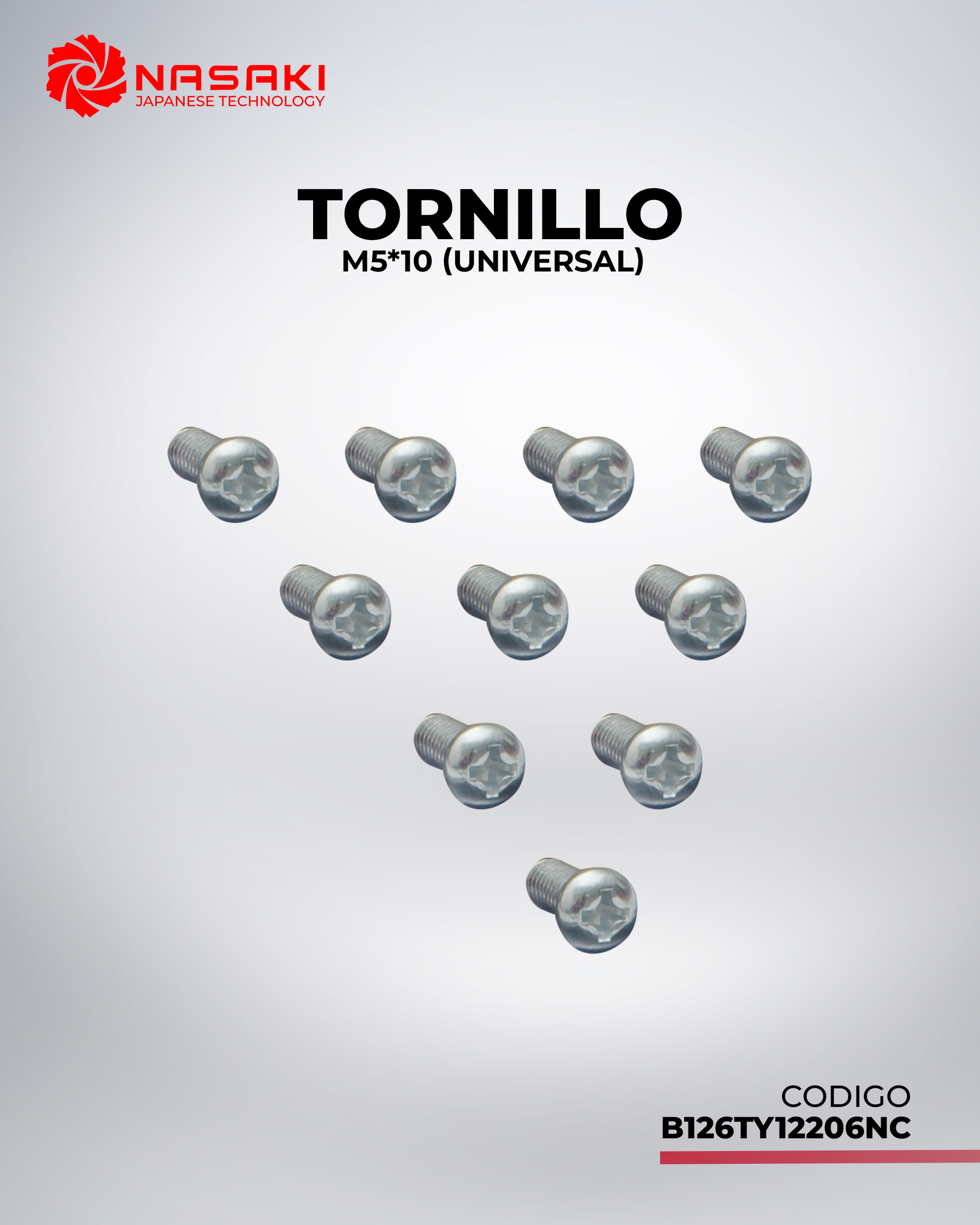 TORNILLO M5*10