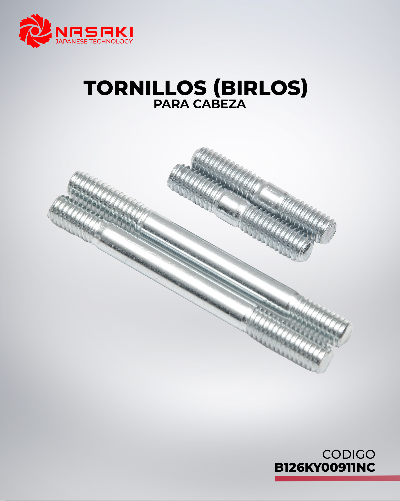 TORNILLOS (BIRLOS) PARA CABEZA