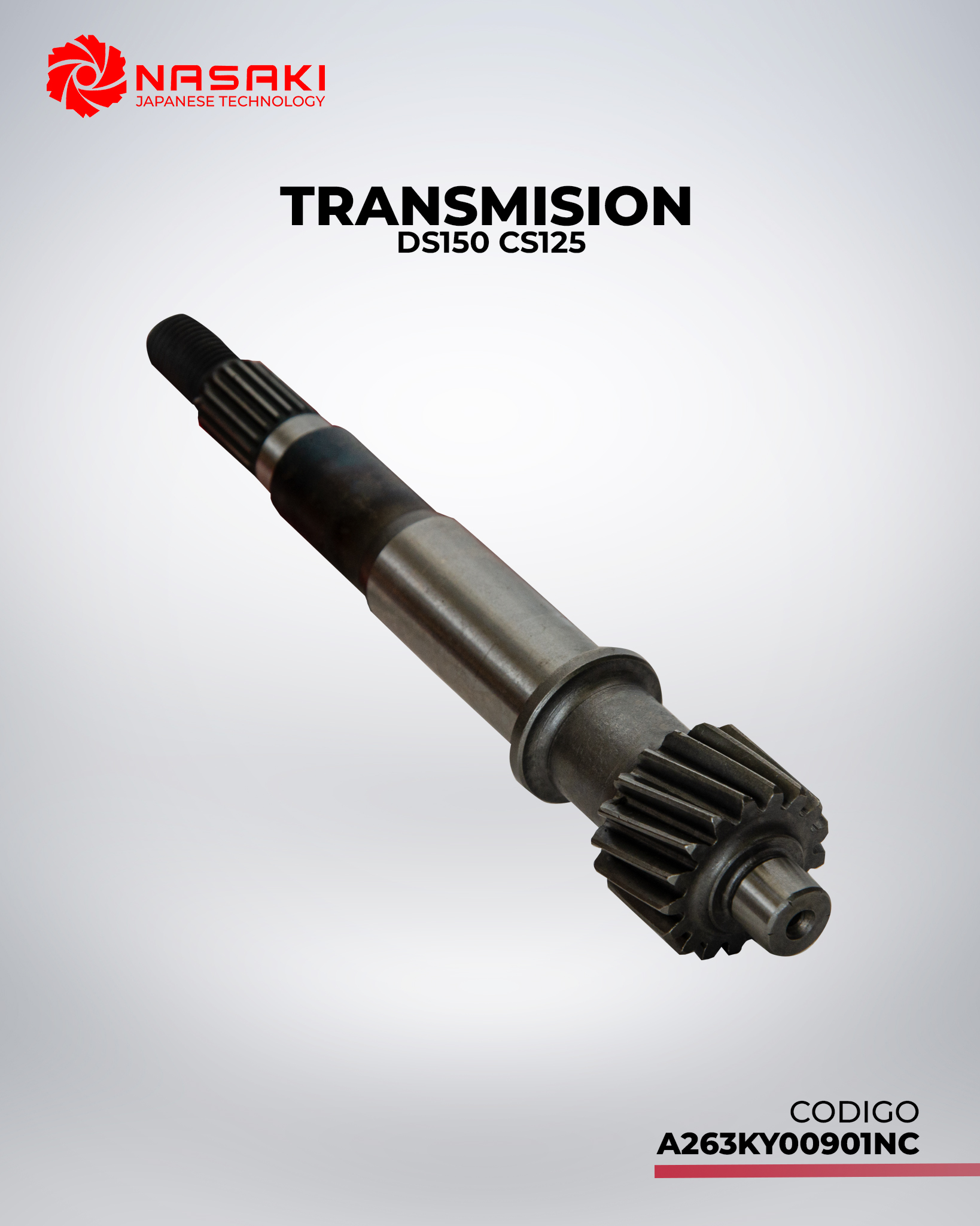 TRANSMISION DS150 CS125