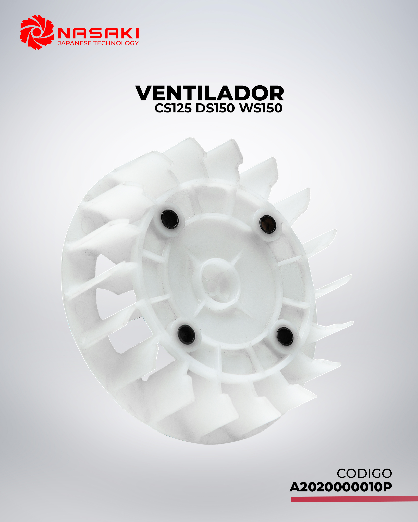 VENTILADOR CS125 DS150 WS150