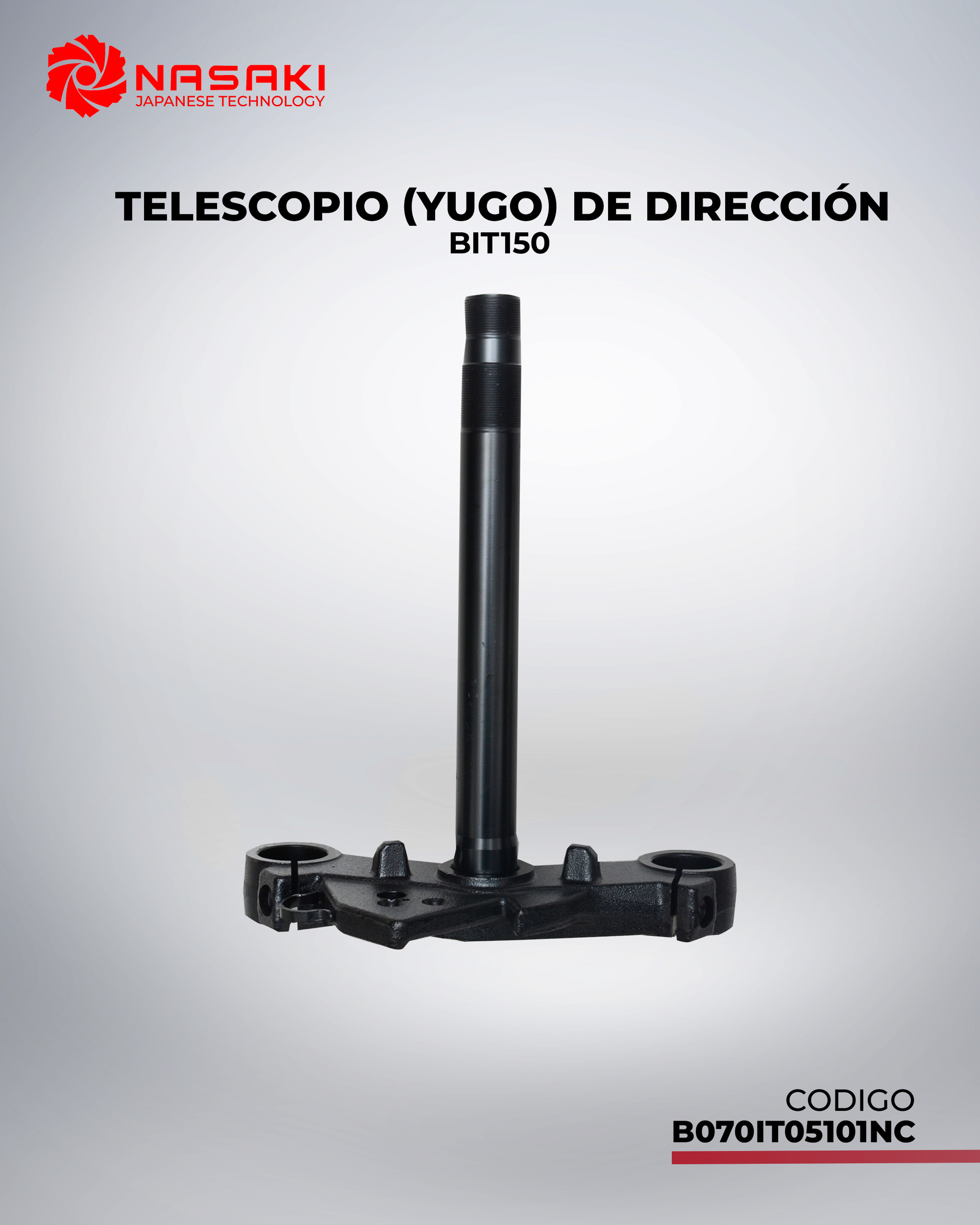 YUGO TELESCOPIO DE DIRECCION BIT150
