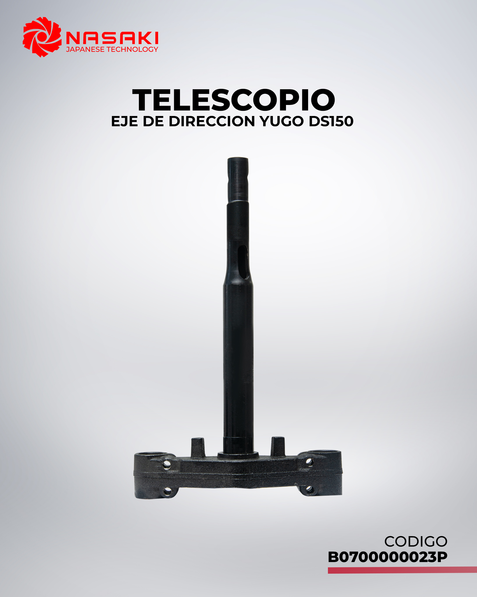 YUGO TELESCOPIO EJE DE DIRECCION DS150